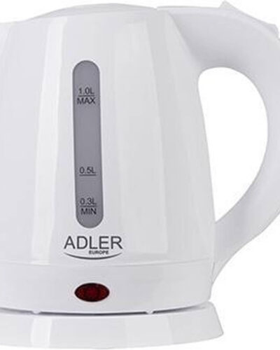 Adler AD 1272 - Waterkoker - 1 liter - Hazelnoot, Wit - 1600 W