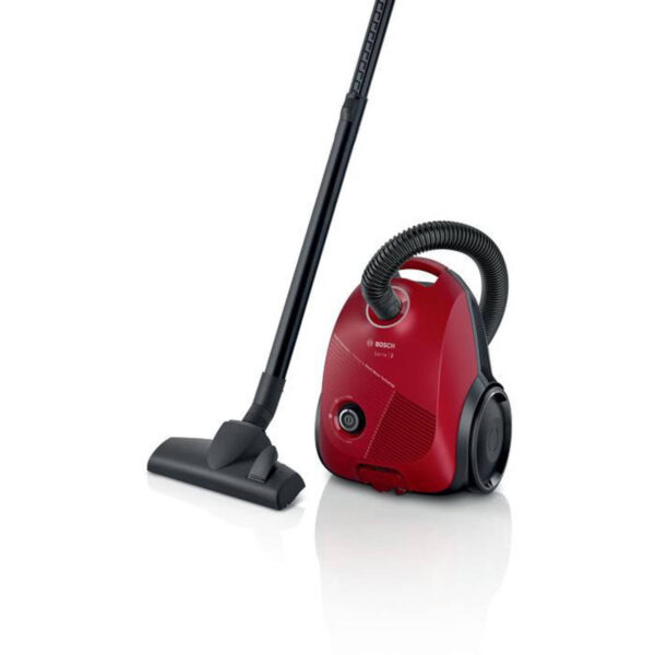 BOSCH GL20S - Busstofzuiger met zak 3.5L - 600 W - 80 dB - 8m - Power variator - Rood