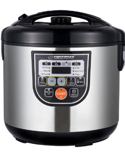 Esperanza EKG011 Multicooker - Elektrische Snelkookpan, Pastakoker, Rijstkoker en Stomer, Stoomkoker - 5L