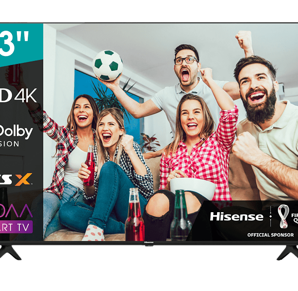 HISENSE 43A6CG LED-TV (43 inch / 108 cm, UHD 4K, SMART TV, VIDAA U5)