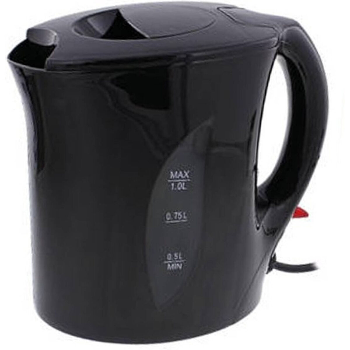 H&E waterkoker 1200 watt 1 liter zwart