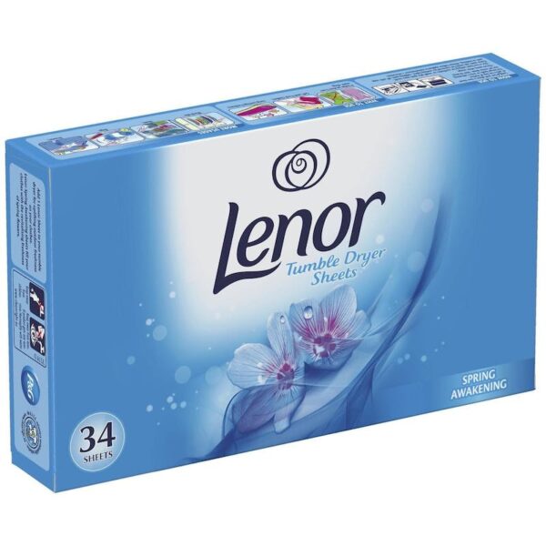 Lenor Tumble Dryer Sheets Spring Awakening 34 st