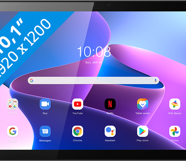 Lenovo Tab M10 (3de generatie) 10.1 inch 64GB Wifi + 4G Grijs