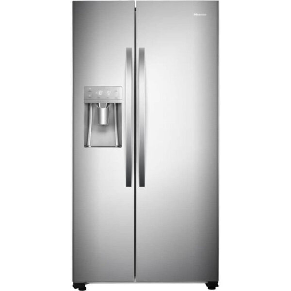 American Fridge Hisense - FSN535kfi - 2 deuren - 562L (371+191L) - L91X H178.6cm - roestvrij staal