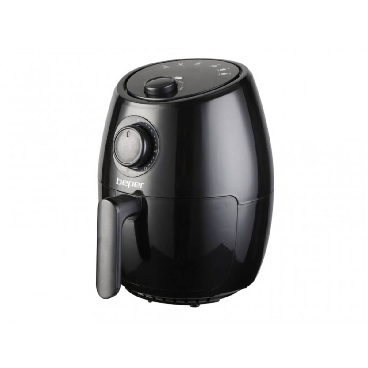 Beper Airfryer - Hetelucht friteuse 2 liter - zwart