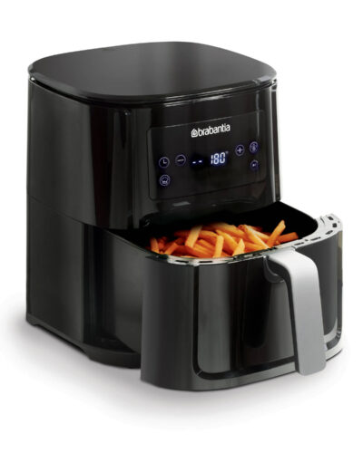 Brabantia BBEK1131 HaloAir Airfryer ??? 5.5 L ??? 1700 Watt ??? Zwart