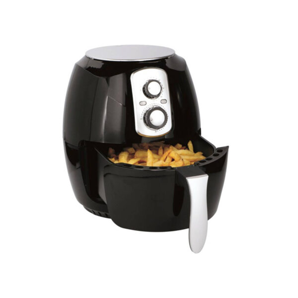 Cuisineier deluxe airfryer xl - zwart - 1400 watt - 3,6 liter