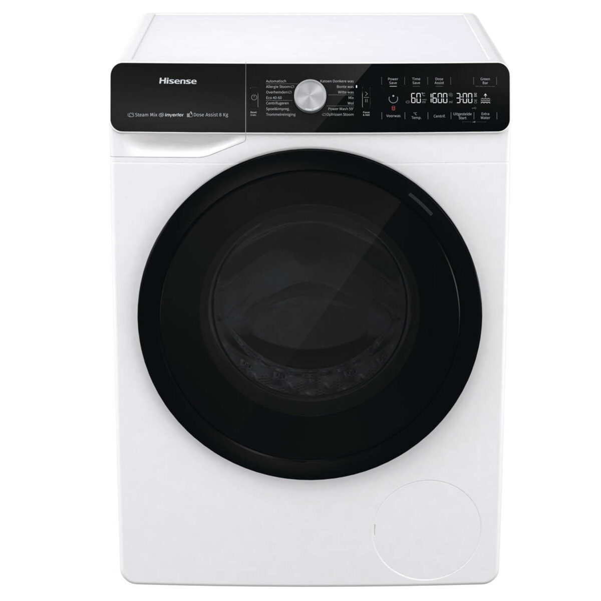 Hisense WFGA801619VMQ wasmachine 1600 toeren