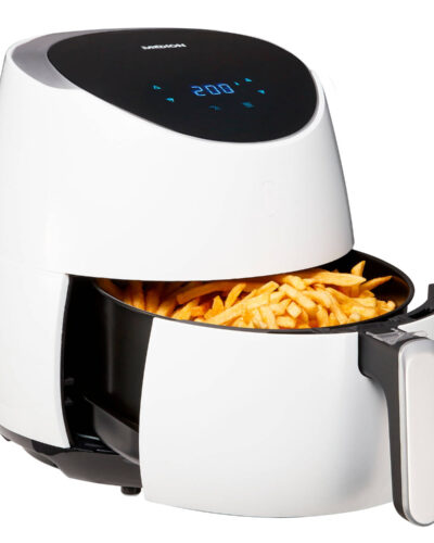 MEDION XXL Airfryer MD 19279, Vetvrij frituren, Digitaal bedieningspaneel, 8 Automatische programma's, 2000W Vermogen