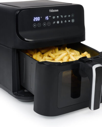 Tristar FR-9037 Airfryer met kijkvenster heteluchtfriteuse 6.2 liter